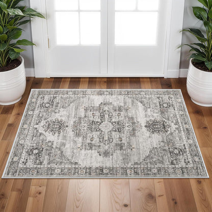 Vintage-inspirierter Boho-Teppich