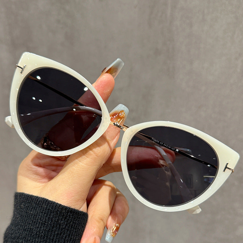 Damen modische Katzenaugen Sonnenbrille Brehn