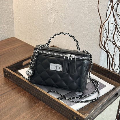 Gepolsterte Mini Handtasche Crossbody