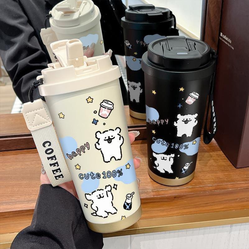 Damen Isolier-Kaffeebecher mit lustigem Hello Kitty Design Brehn