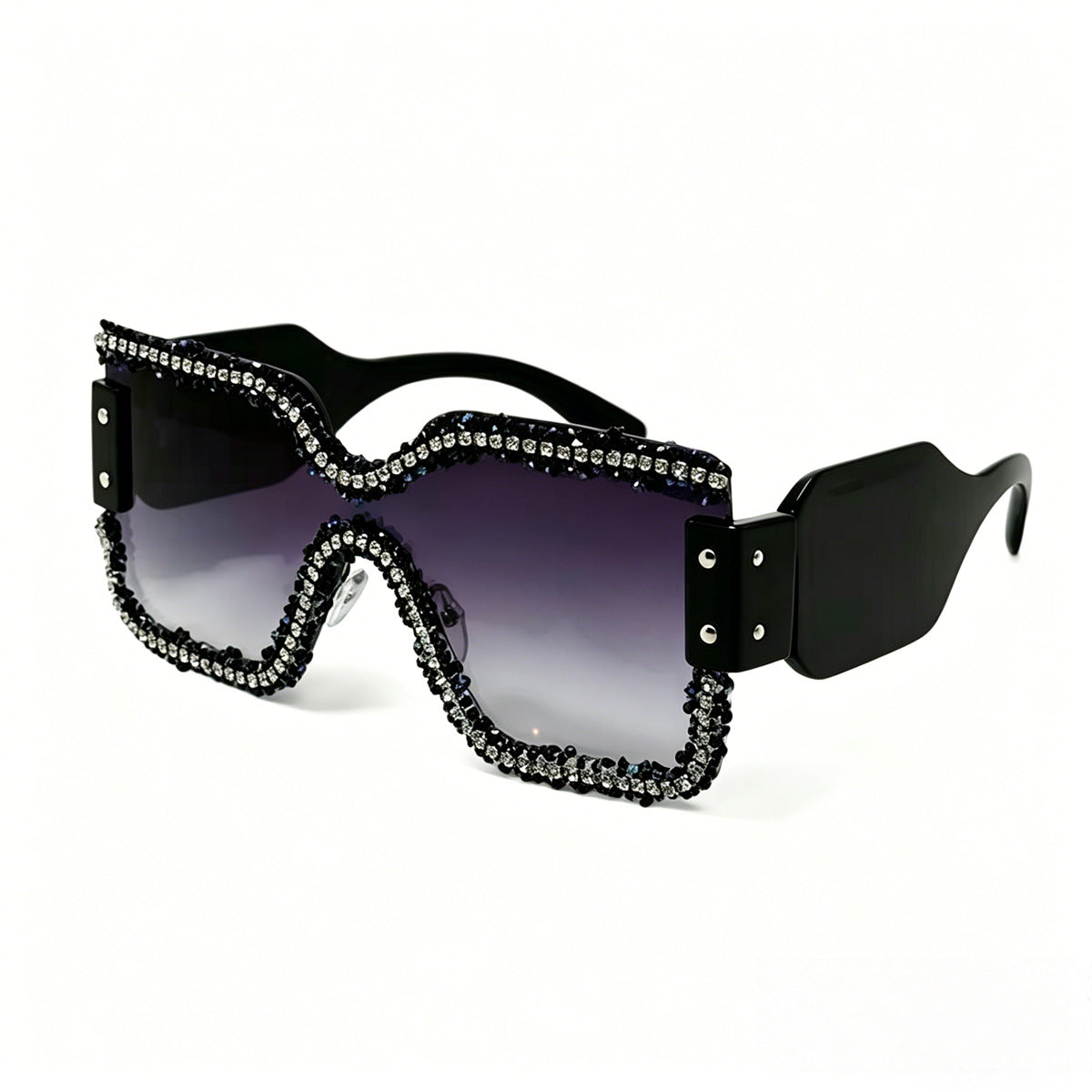 Damen modische Schutzbrille mit einzigartigem Kristallrahmen Brehn