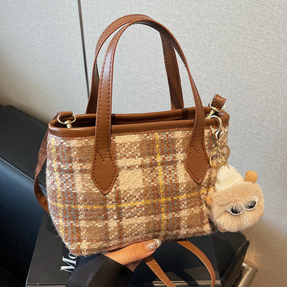 Karo Handtasche