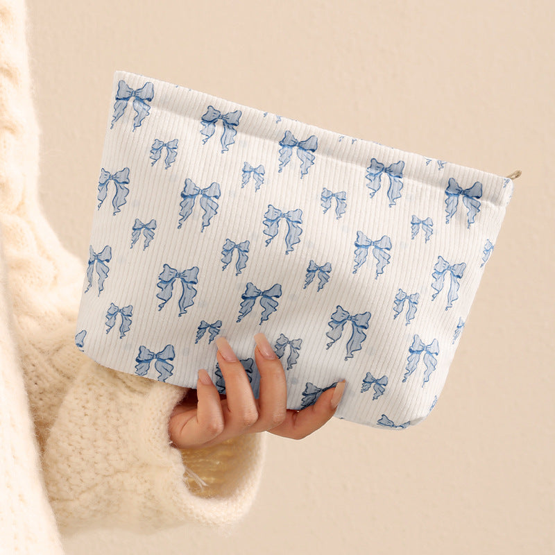 Verspielt Bogenmuster Make-up Tasche Brehn