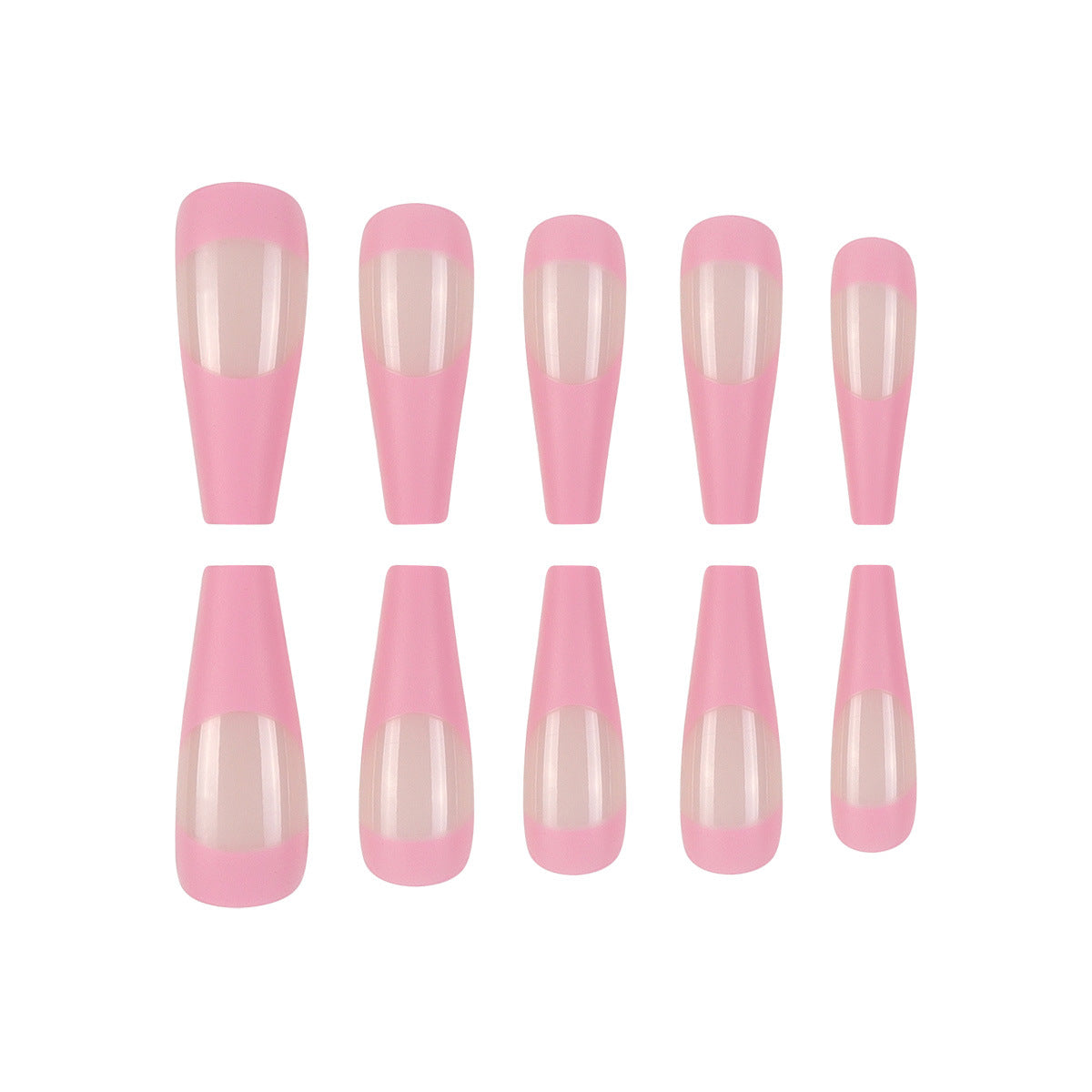 Elegante Lange Stiletto Nagelverlängerungen Brehn