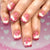 Herz-verschönertes Acryl-Nagelkunst-Set Brehn