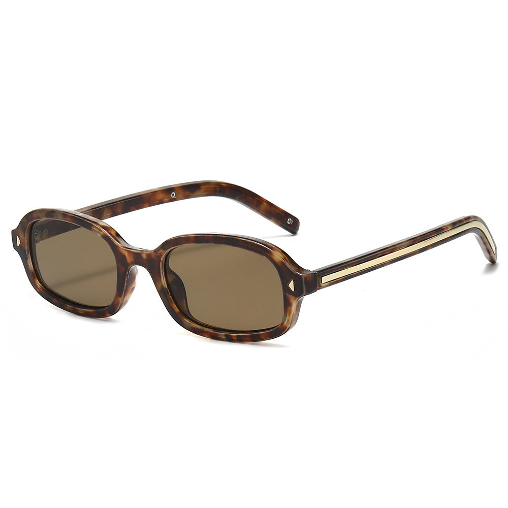 Retro-inspirierte rechteckige Sonnenbrille Brehn