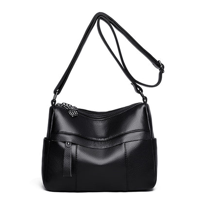 Elegante Mehrfachtasche Schultertasche Brehn