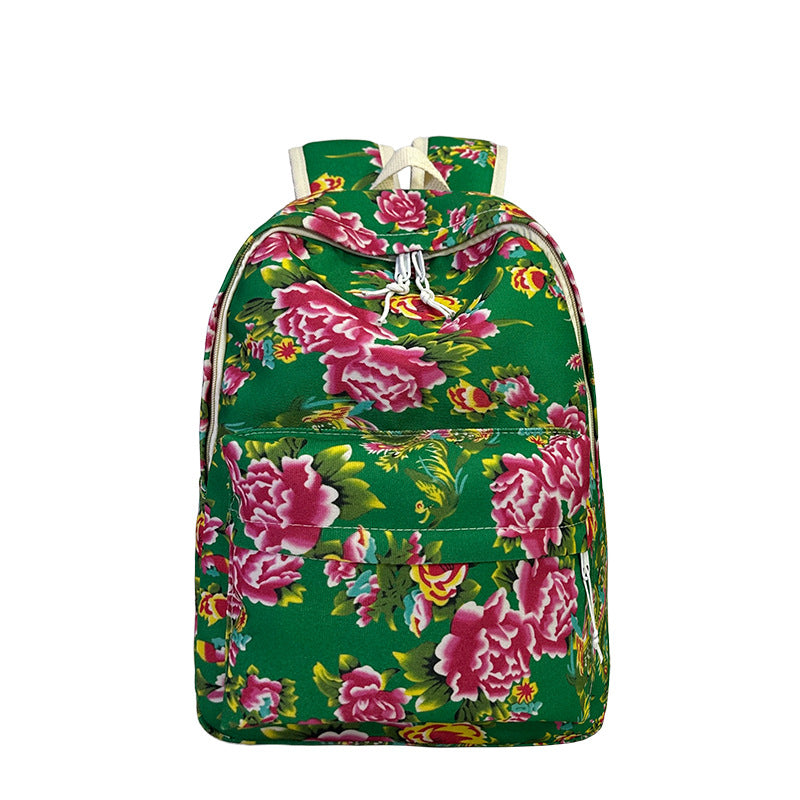 Blumenmuster Alltagsrucksack Brehn
