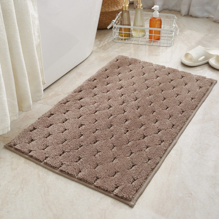 Luxuriöse Plush Badmatte