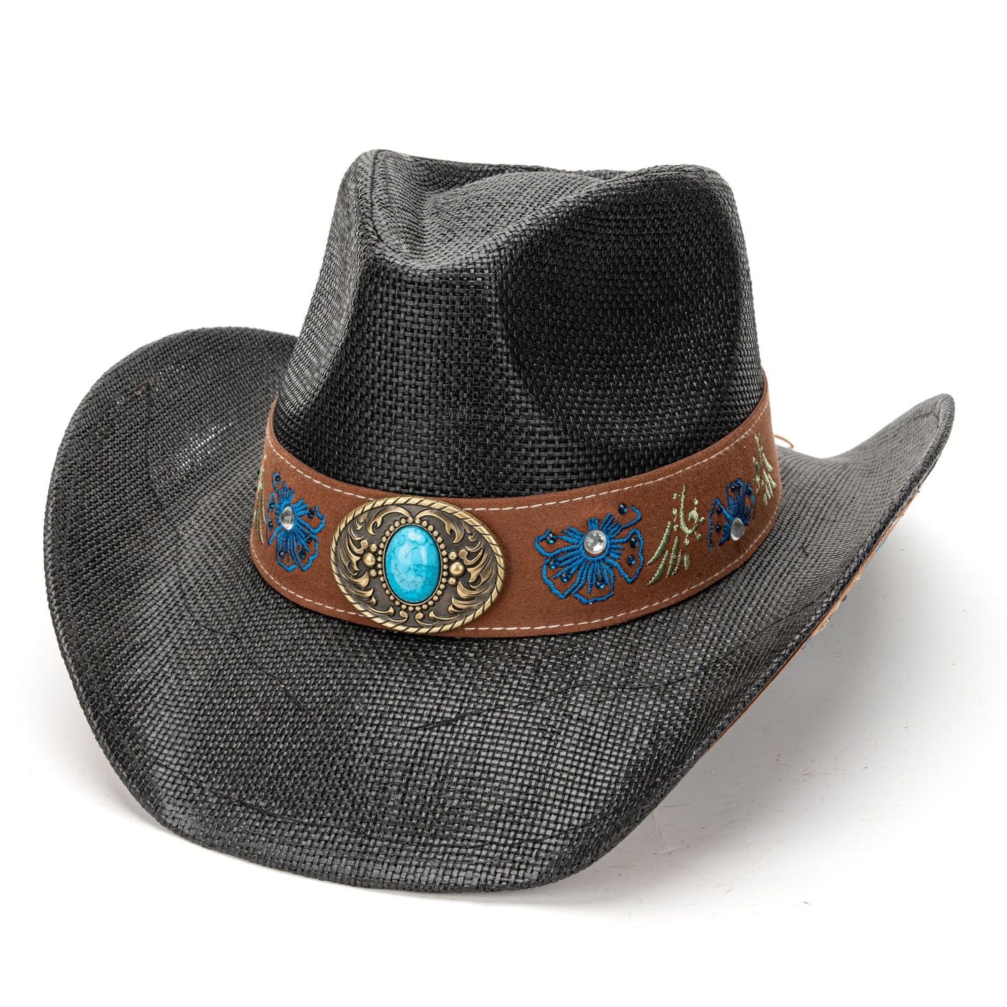 Stroh Kurzvisier Cowboyhut – Western Stil | Brehn