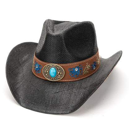 Stroh Kurzvisier Cowboyhut – Western Stil | Brehn