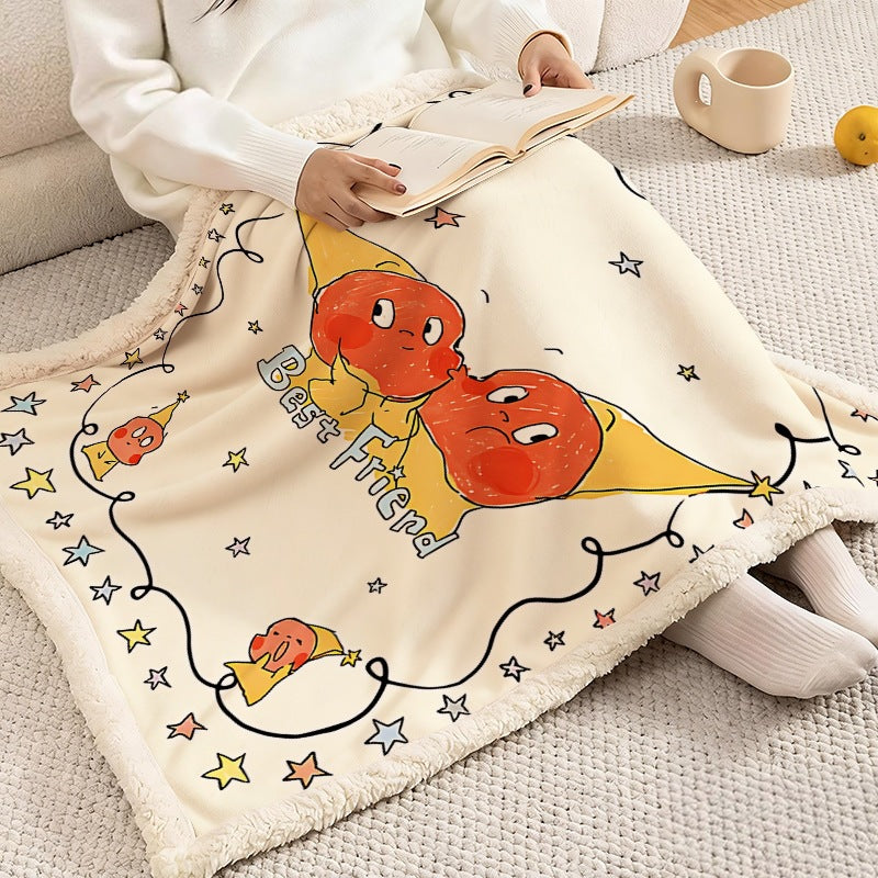 Weiche Flanell Cartoon Fleece Decke