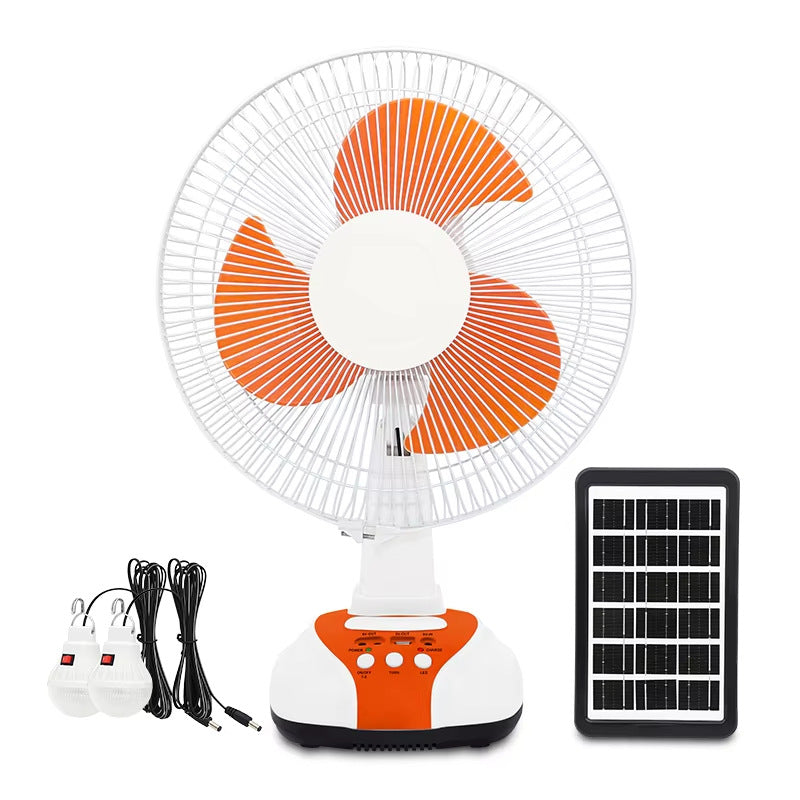 Unisex Solarbetriebene Tischventilator Brehn