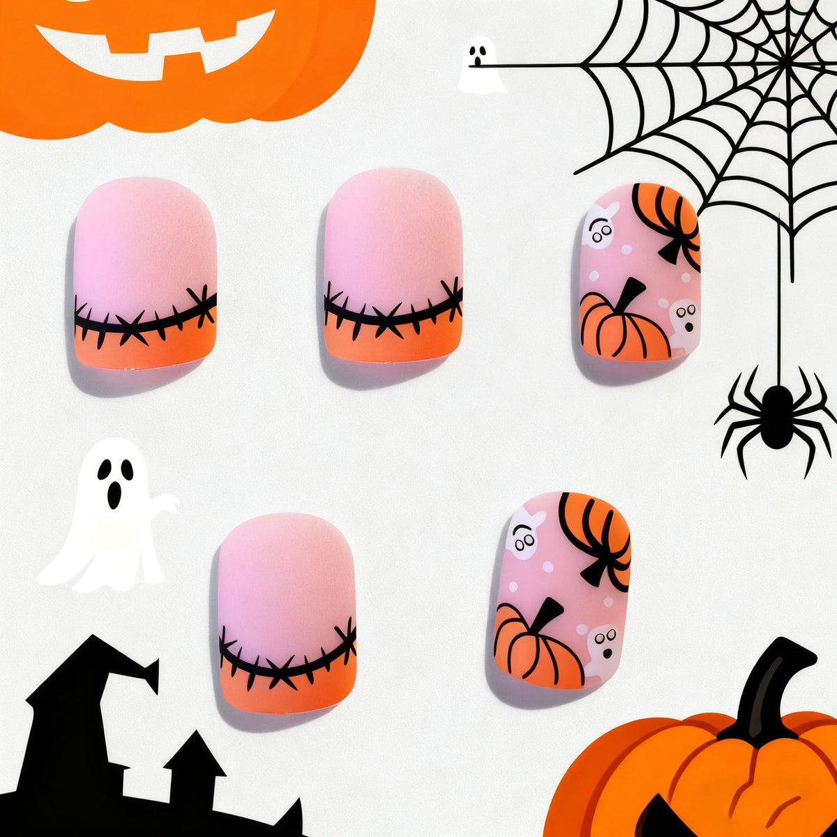 Halloween-Themen dekorative Nagelkunst Brehn 1789915696