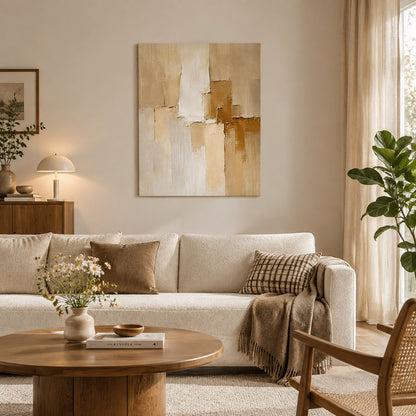 Moderne abstrakte Landschaft Leinwandkunst