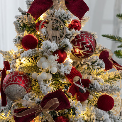 Dekorative Mini-Weihnachtsbaum mit LED-Lichtern