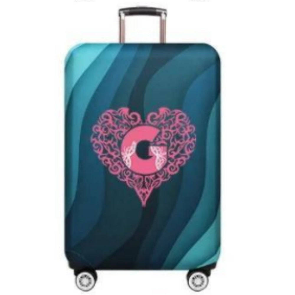 Damen Hartschalenreisekoffer mit verspieltem Herzdesign Brehn