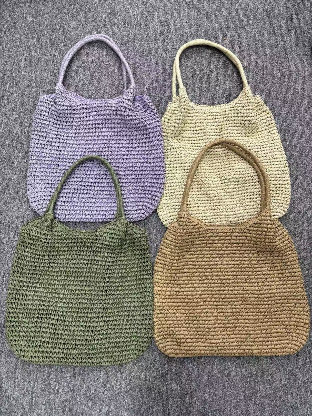 Handtasche Aus Handgefertigtem Naturmaterial mit Robustem Design Brehn