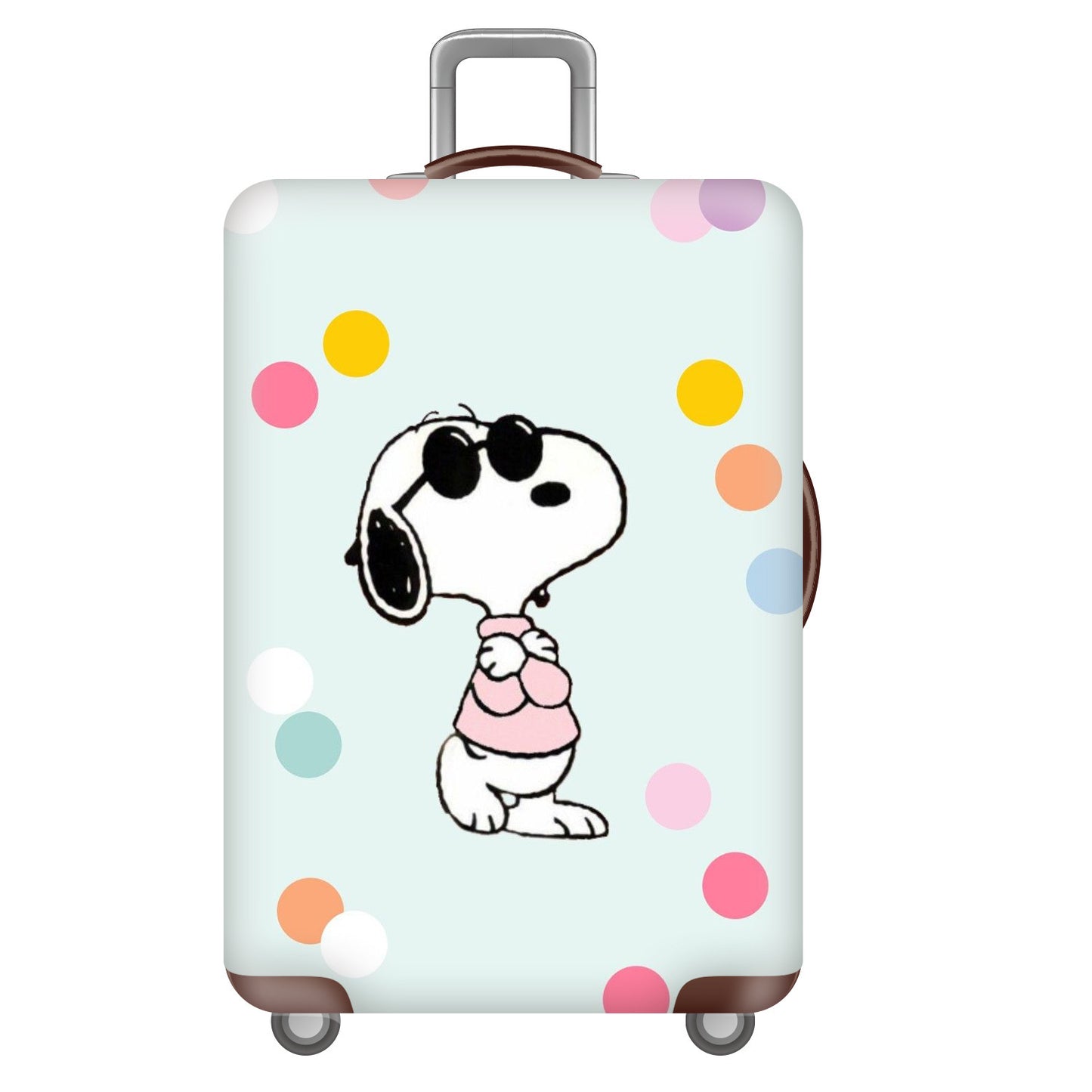 Damen Hartschalenreisekoffer mit süßem Snoopy-Design Brehn