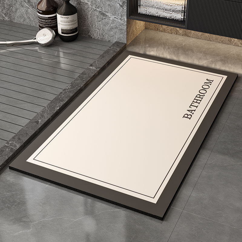 Memory Foam Badmatte mit Blumenmuster