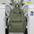 Stylische karierte Rucksack