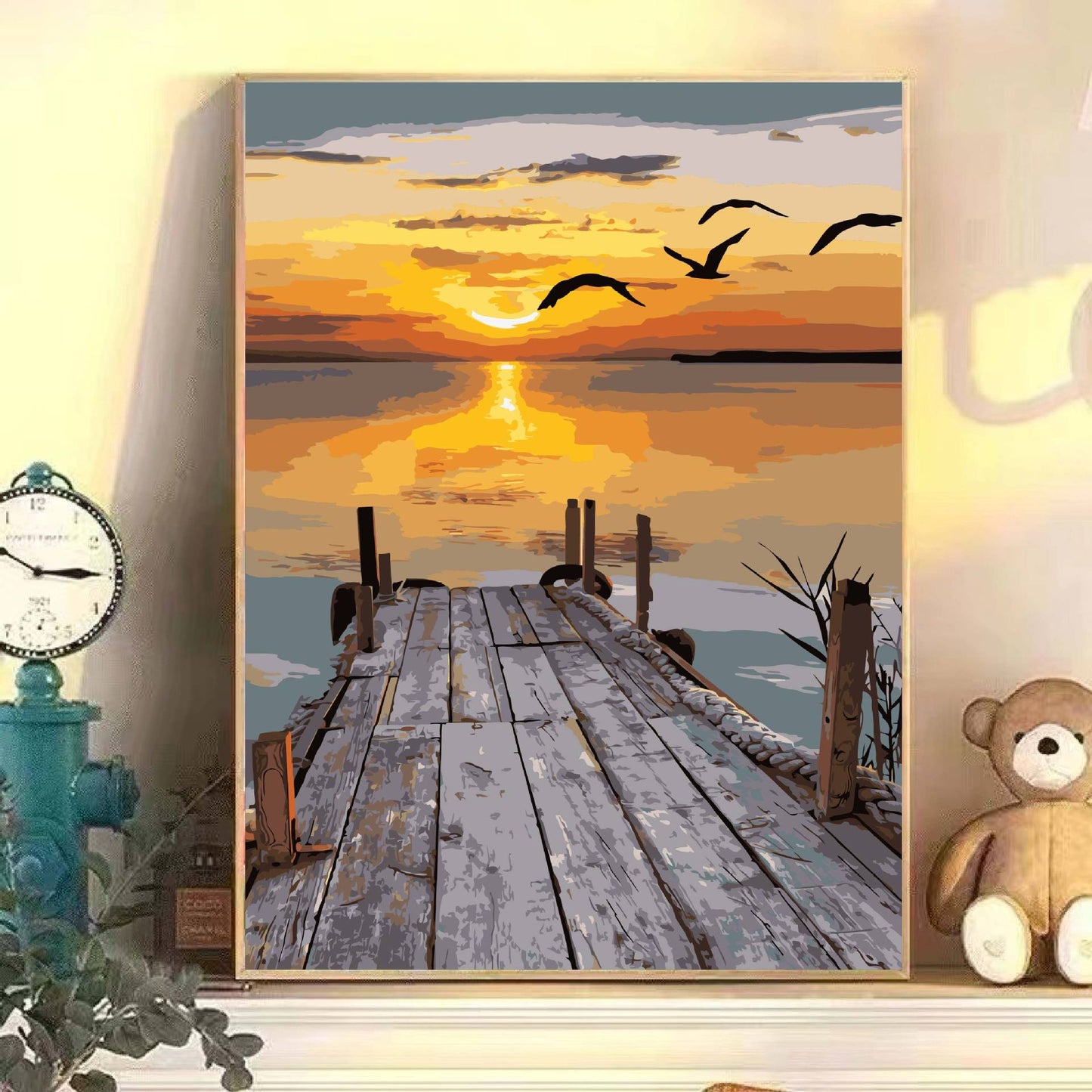 Scenic Landscape Art Leinwanddruck Brehn