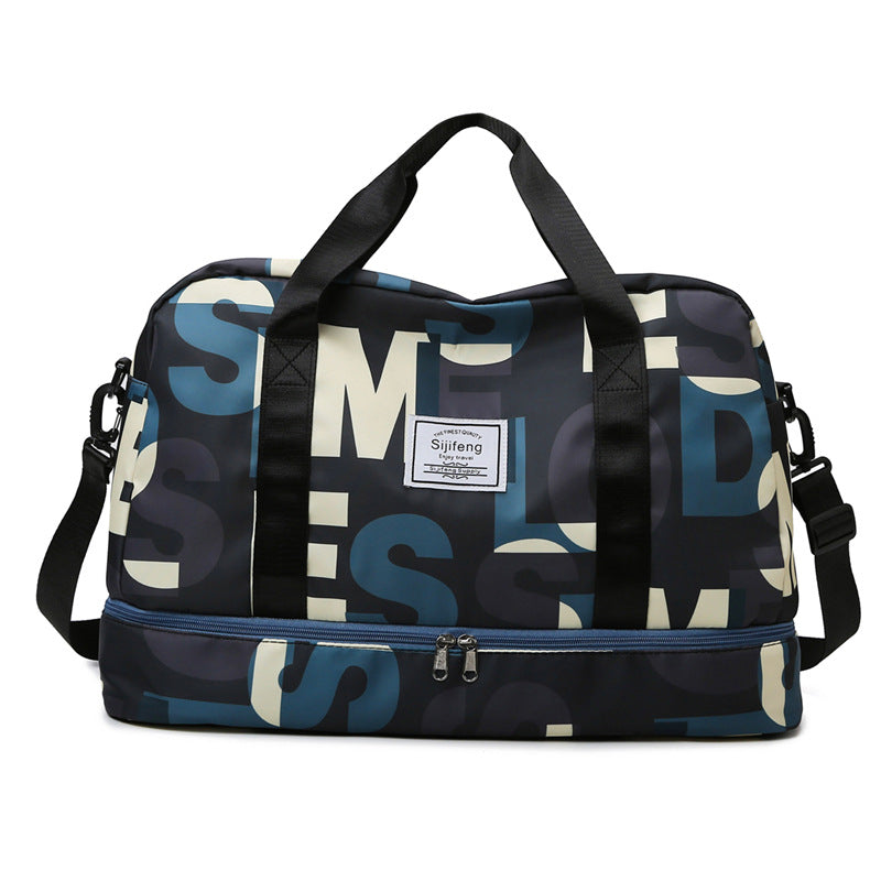 Stylische Sport-Reise-Duffel-Tasche mit mehreren Fächern Brehn