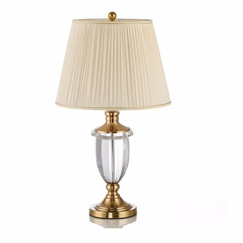Elegante Kristallglas Tischlampe