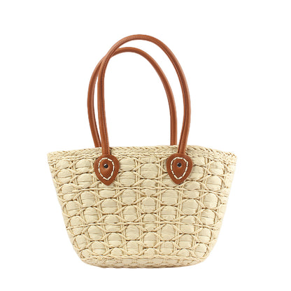 Geflochtene Strohtasche Brehn