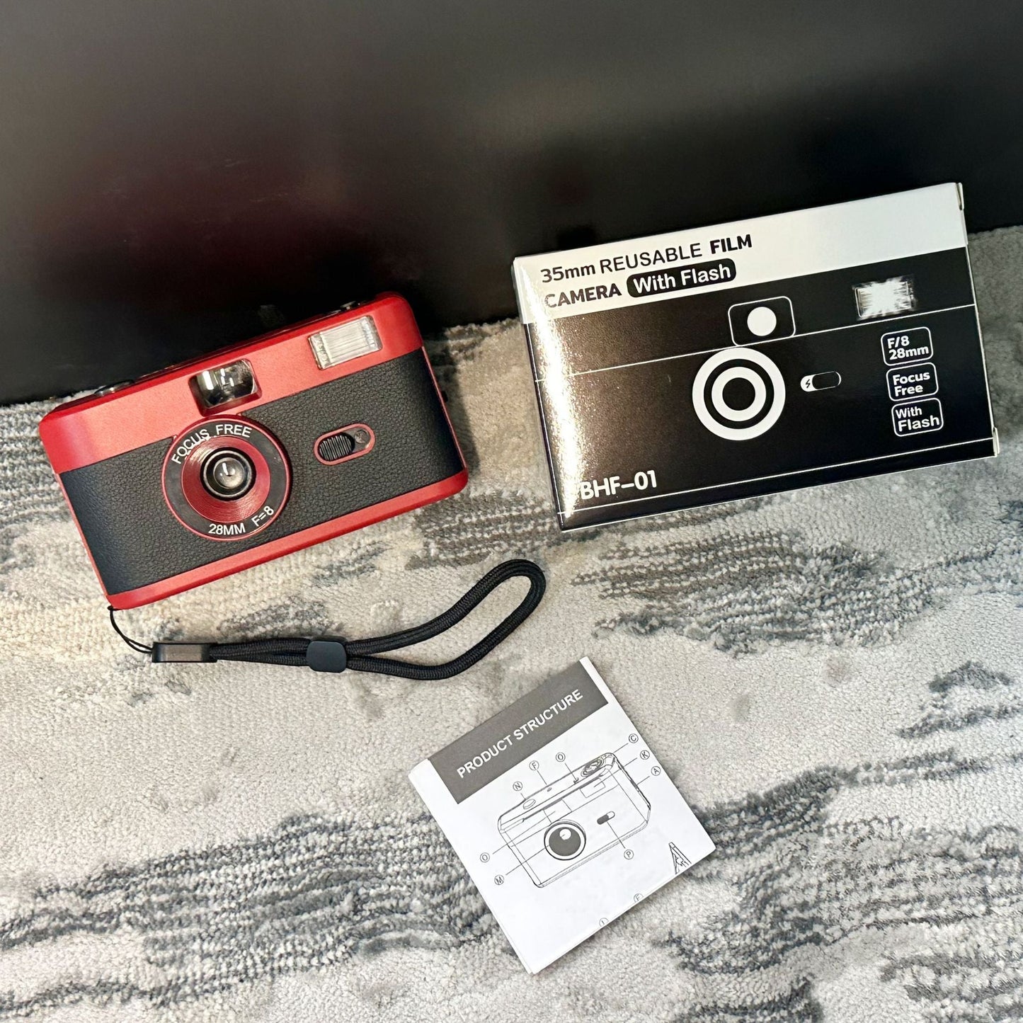 Vintage-Stil Sofortbildkamera Brehn