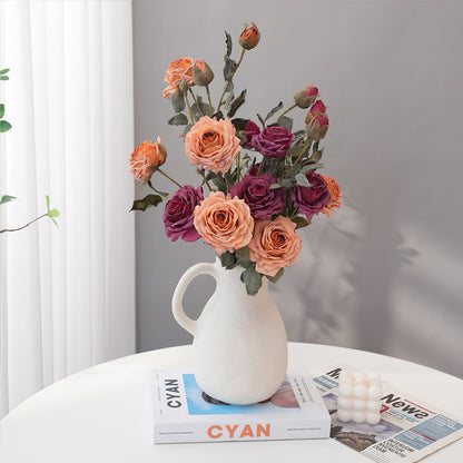 Realistische Blumenstammdekoration