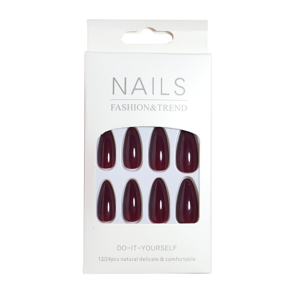 DIY Mandel-förmige Press-On Nagelset Brehn