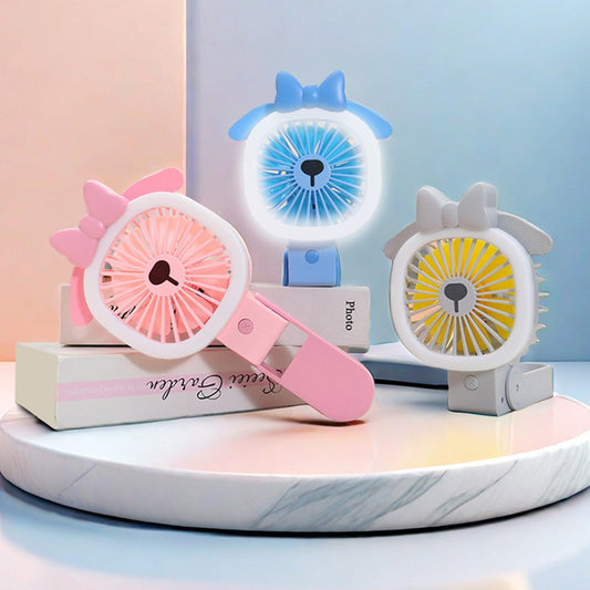 Damen Tragbarer Handventilator mit niedlichem Tierdesign Brehn