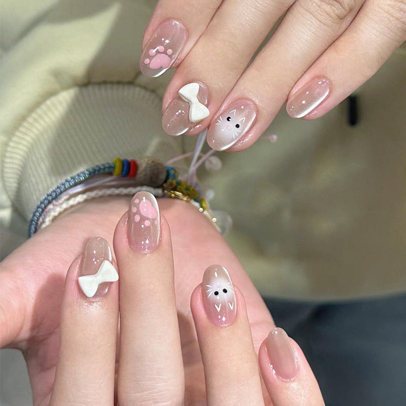 Süßes Themen-Nageldesign Brehn