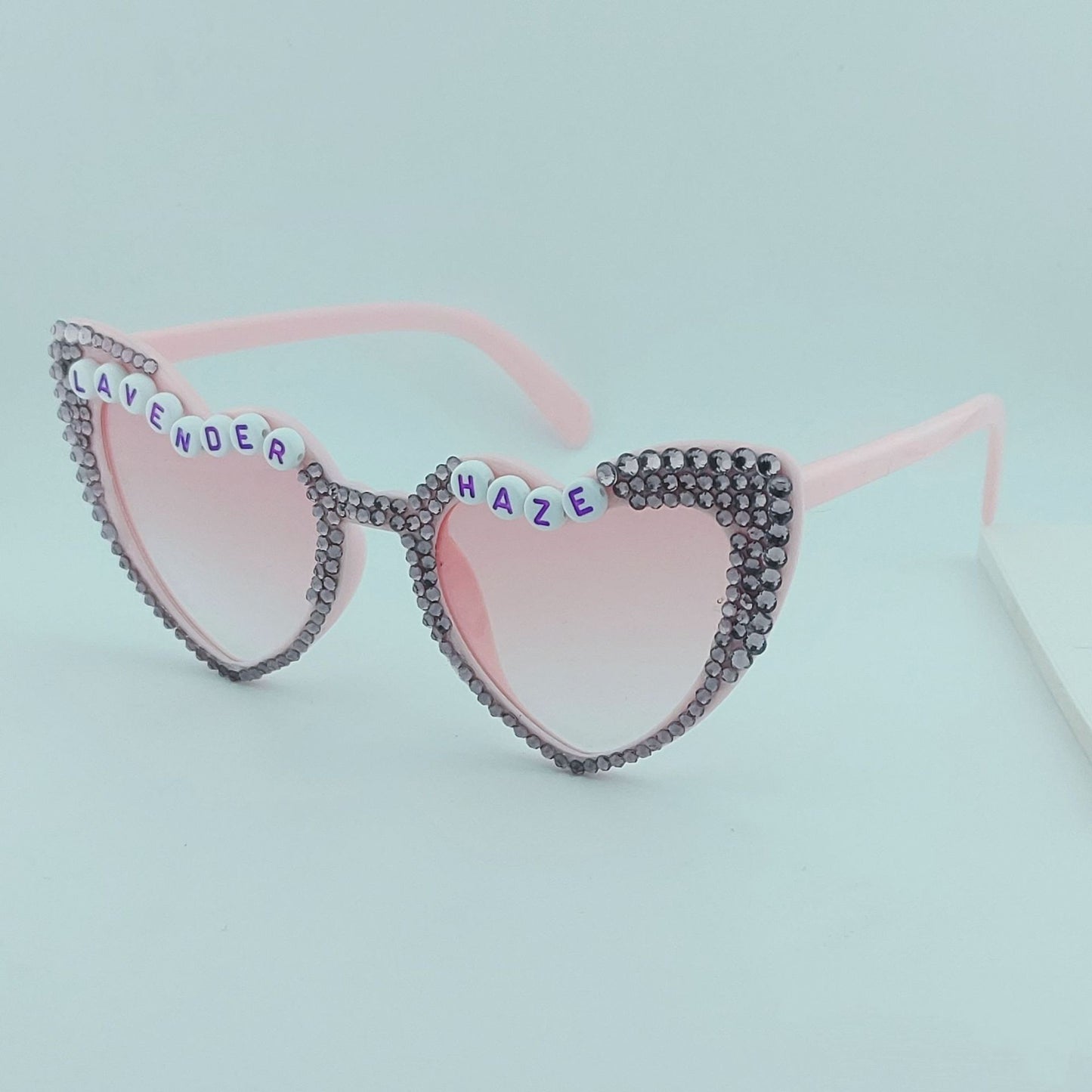 Damen Herzförmige Sonnenbrille mit außergewöhnlichem Dekor Brehn
