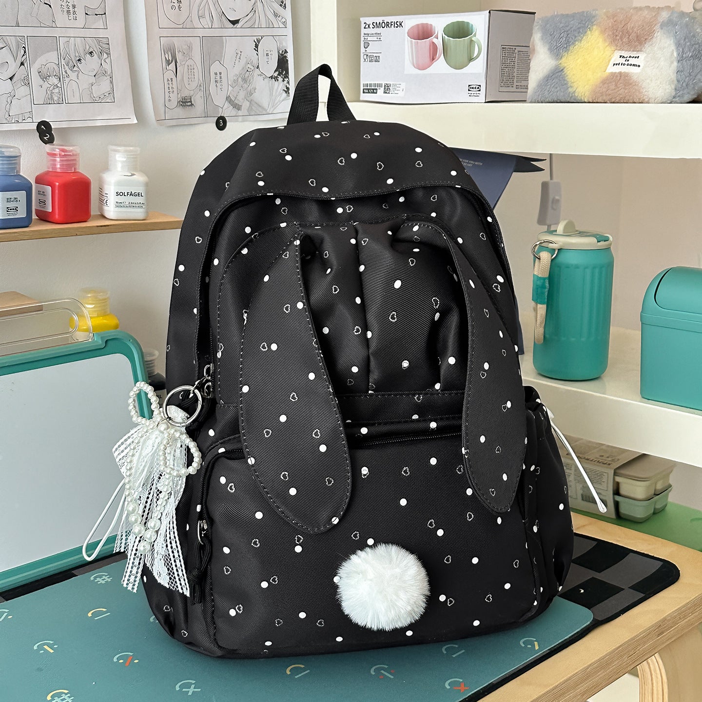 Liebliche Rucksack im Hasen-Thema