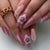 Kreatives Kunstnagelset mit verschiedenen Designs Brehn
