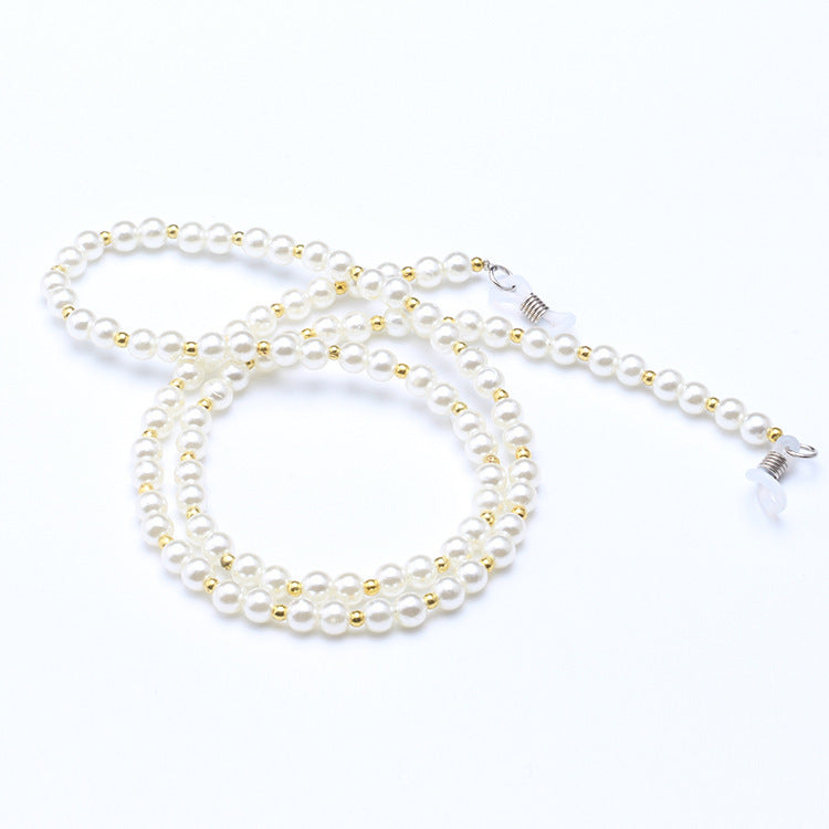 Elegante Perl Brillen Kette Brehn