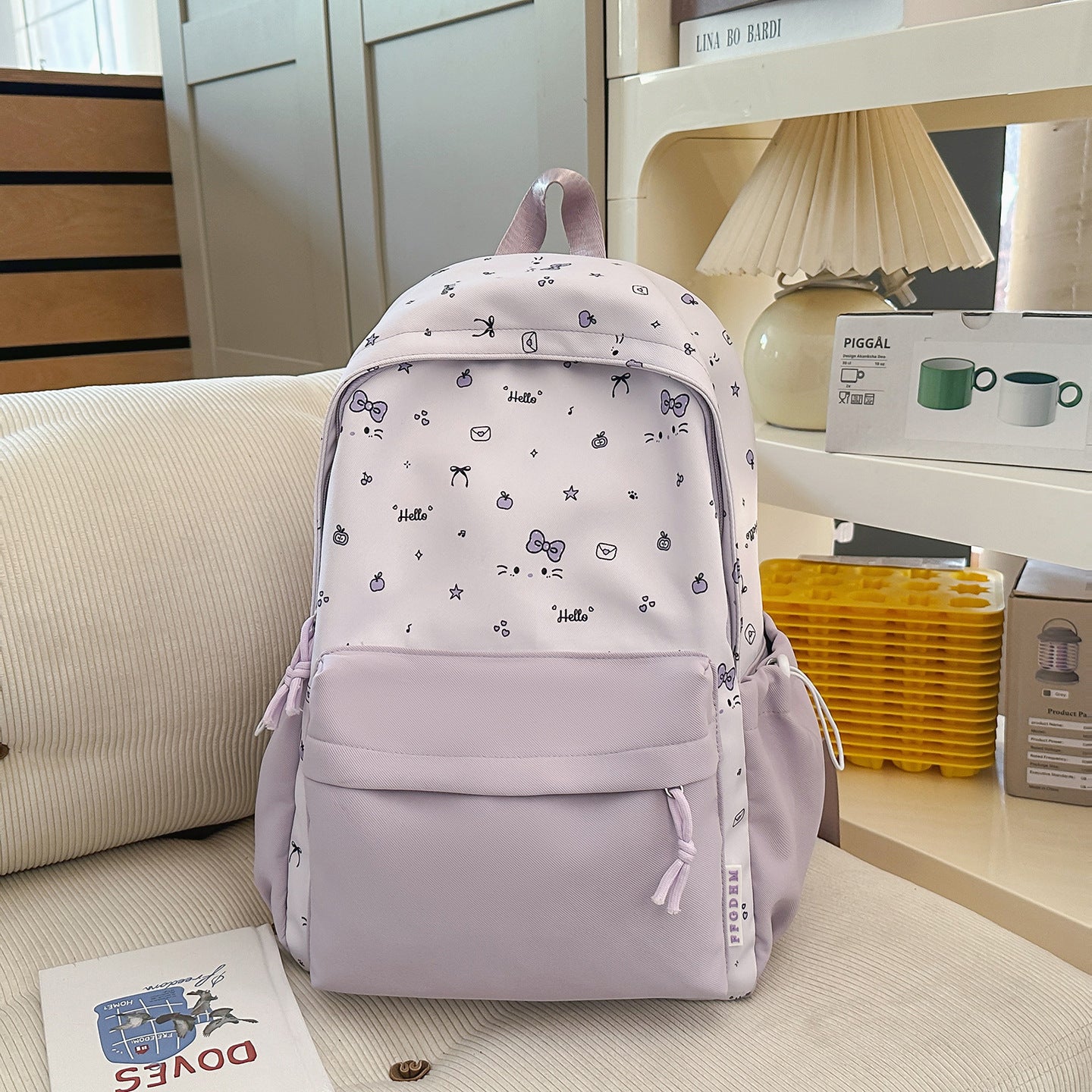 Süßer Charakterdruck-Rucksack Brehn