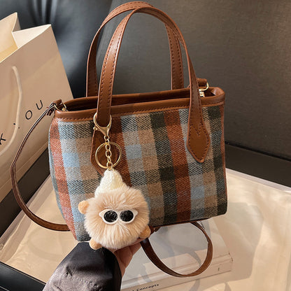 Karo Handtasche