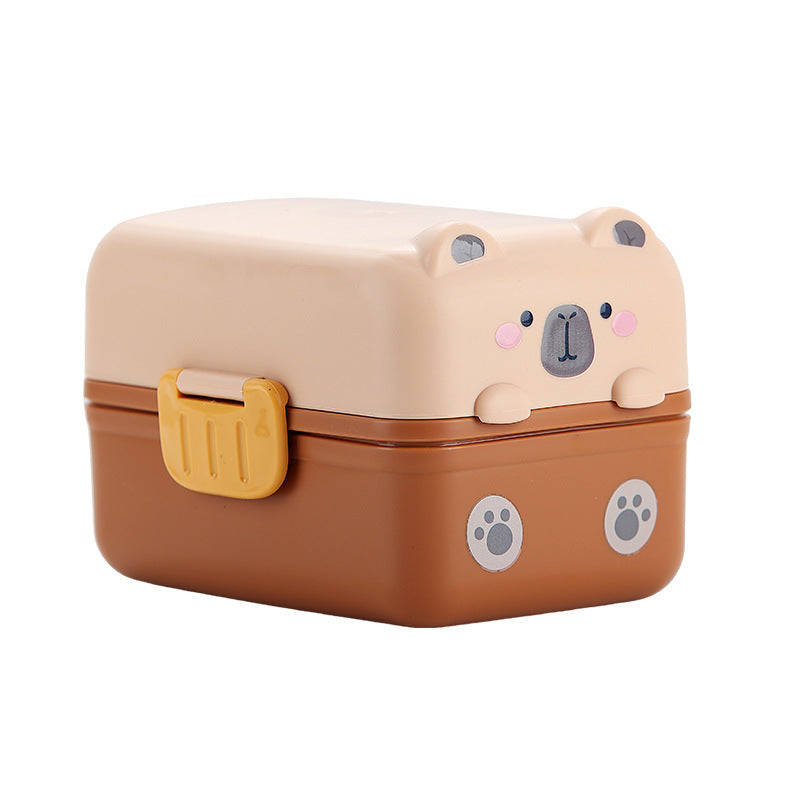 Niedlicher Tier-Themen Bento Mittagessen Behälter