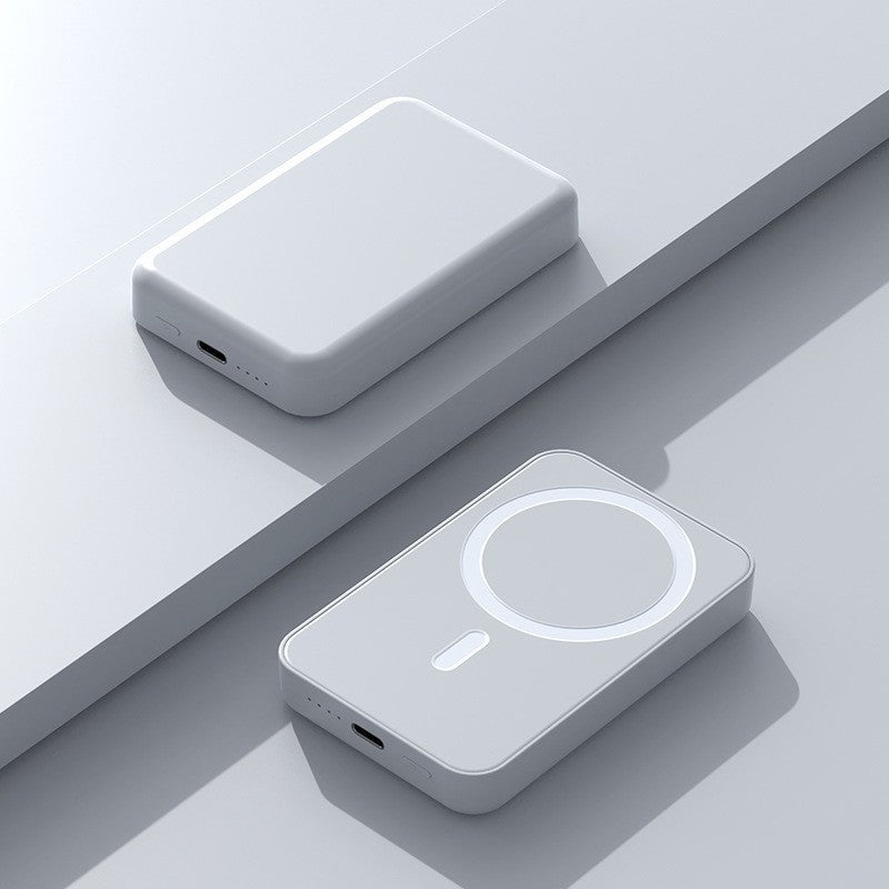 Tragbare Induktions-Powerbank mit Integriertem Kabelmanagement Brehn