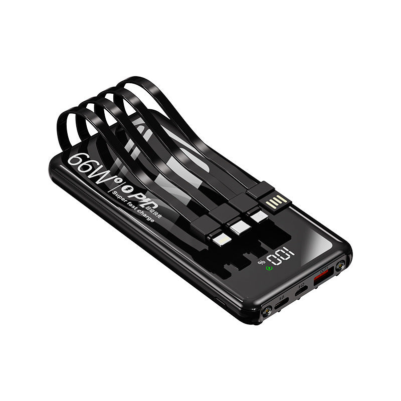 Tragbare Powerbank mit Integrierten Ladeanschlüssen und Hoher Schnellladeleistung Brehn