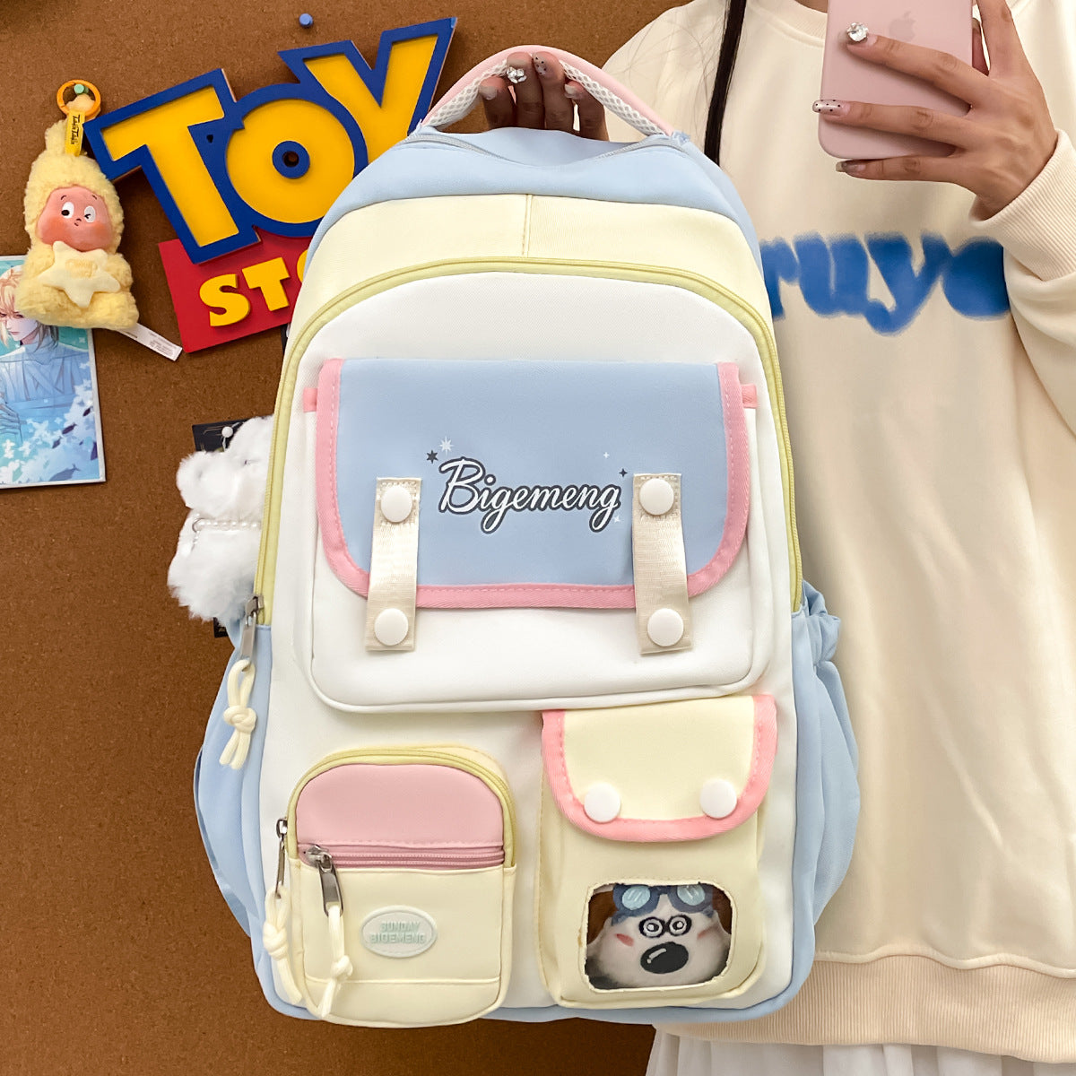 Vielseitiger Multi-Taschen Schulrucksack Brehn