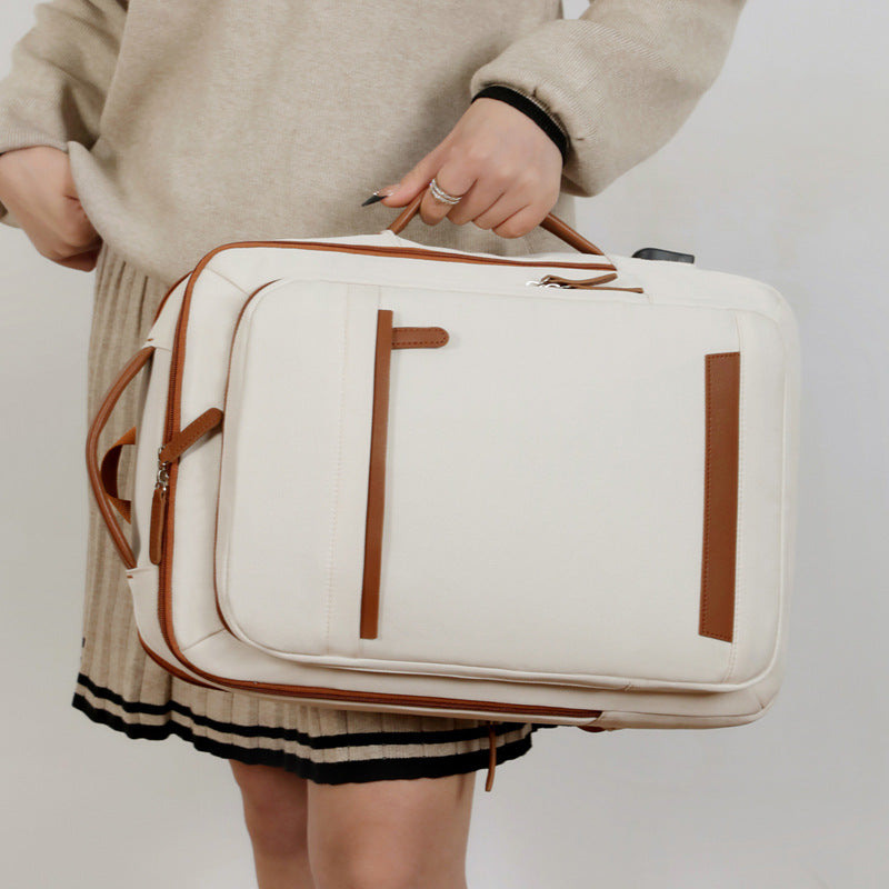 Eleganter Strukturierter Laptop-Rucksack Brehn