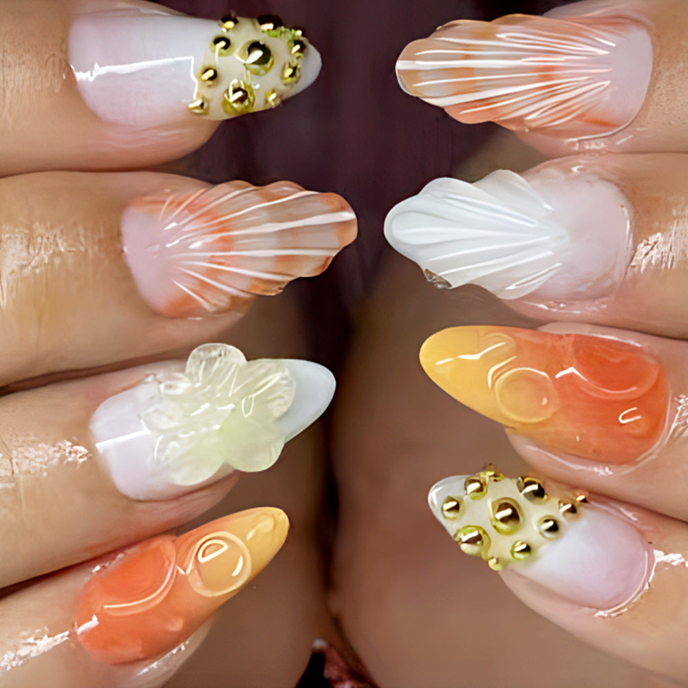 3D Strukturierte Gel-Nagelkunst-Set Brehn