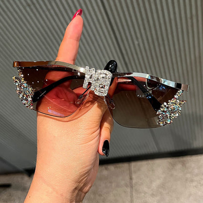 Damen Glamouröse Sonnenbrille Brehn