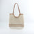 Handgefertigte Designer-Strandtasche mit Robusten Ledergriffen Brehn