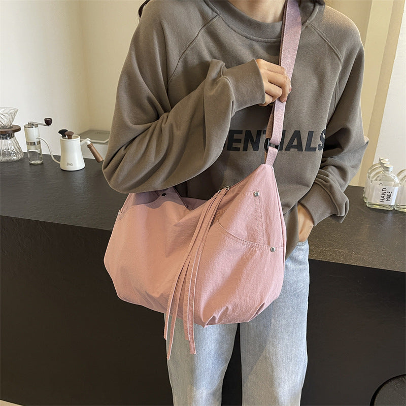 Lässige weiche Stoff Hobo Tasche Brehn 1786328585