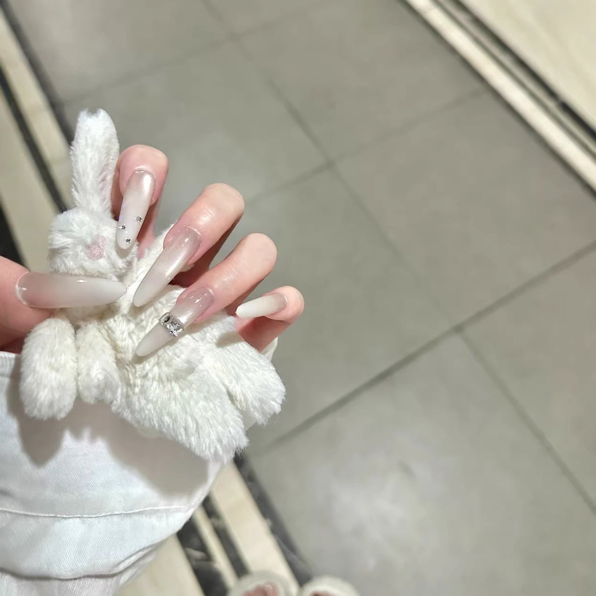 Elegante Stiletto-Nagelerweiterungen